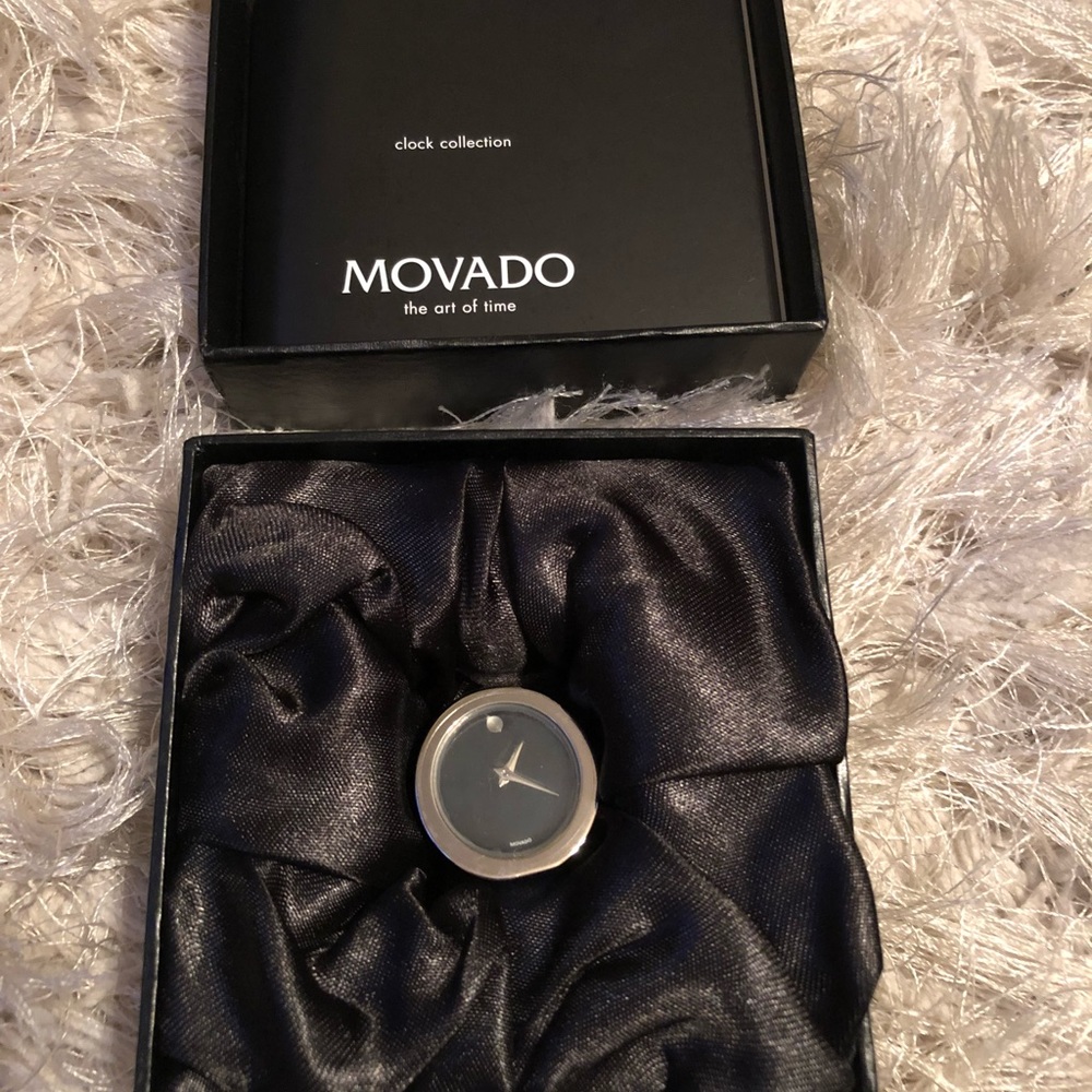 Movado Miniature Desk Clock